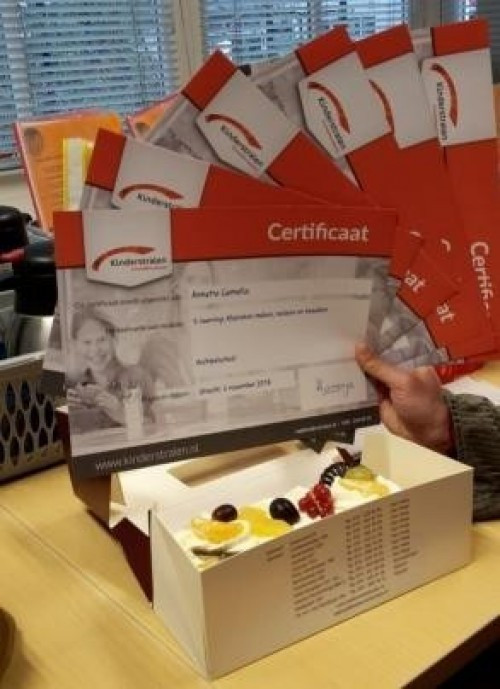 E-learning succesvol: Taart! E-learning succesvol: Taart!
